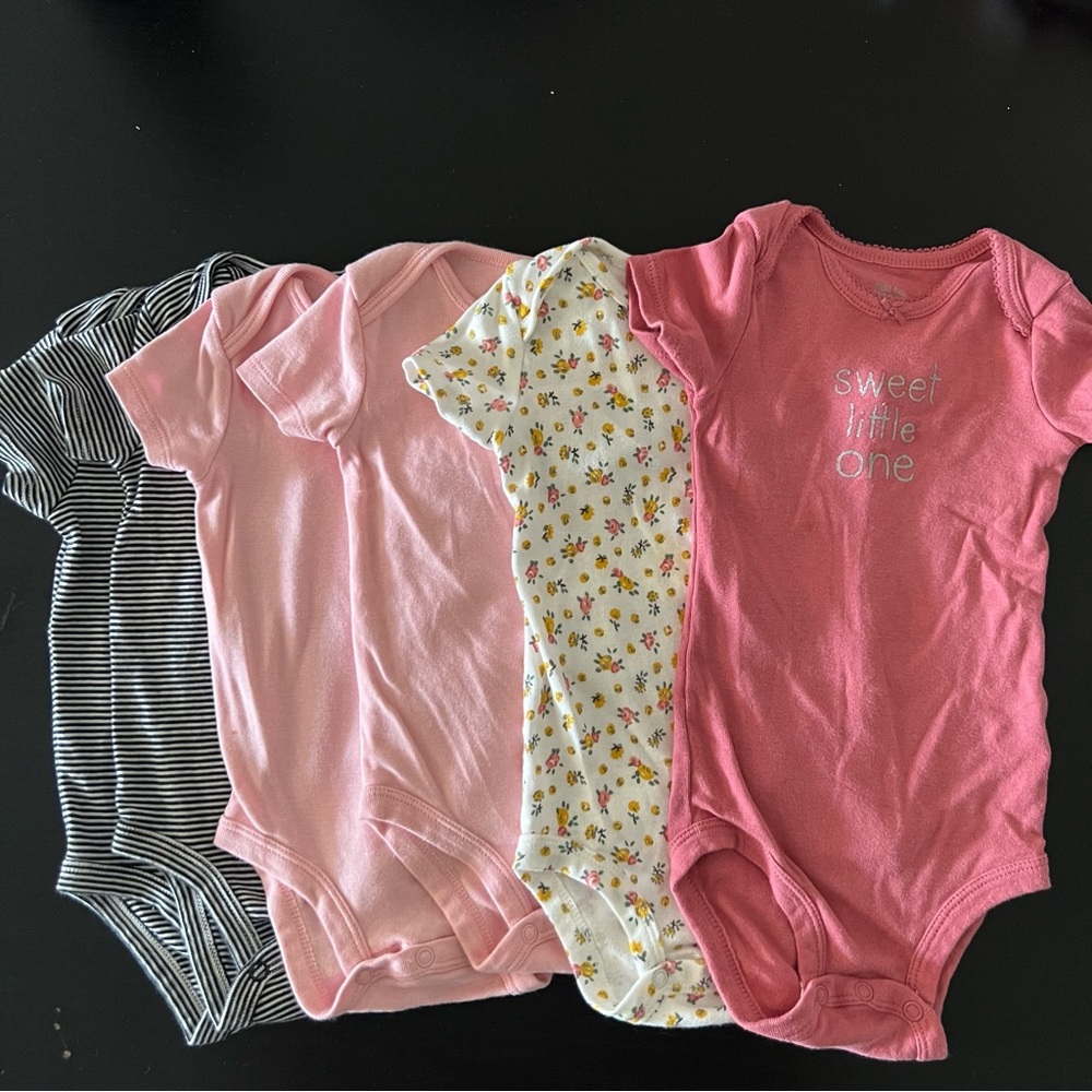 Carter’s Short Sleeve Onesies